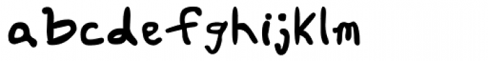 Mazigh Font LOWERCASE