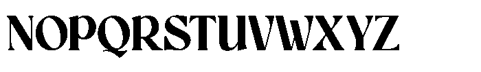 Maziyah Sans Font UPPERCASE