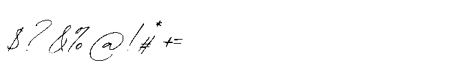 Maziyah Signature Font OTHER CHARS