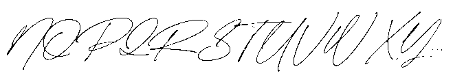 Maziyah Signature Font UPPERCASE
