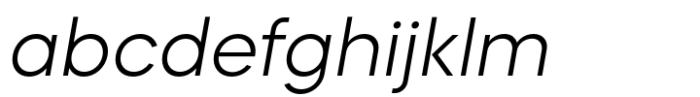 Mazzard H Light Italic FONT