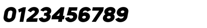 Mazzard L Black Italic Font OTHER CHARS