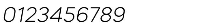 Mazzard L Light Italic Font OTHER CHARS