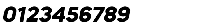 Mazzard M Extra Bold Italic Font OTHER CHARS