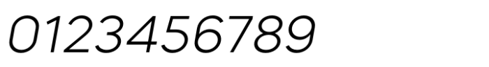 Mazzard M Light Italic Font OTHER CHARS