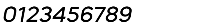 Mazzard M Medium Italic Font OTHER CHARS