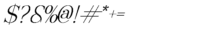 Mazzini Font OTHER CHARS