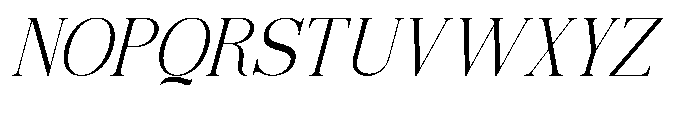 Mazzini Font UPPERCASE