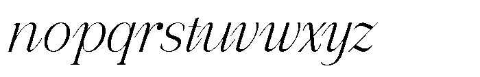 Mazzini Font LOWERCASE
