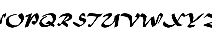 Matura MT Script Capitals Font UPPERCASE