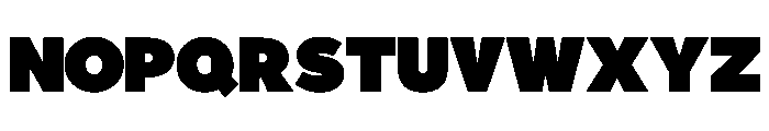 MaaxDisplay Ultra Font UPPERCASE