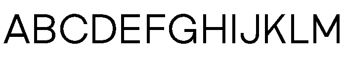 MaaxRaw Regular Font UPPERCASE