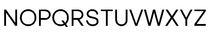 MaaxRaw Regular Font UPPERCASE