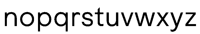 MaaxRaw Regular Font LOWERCASE