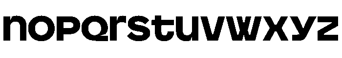 MaaxUnicase Black Font UPPERCASE