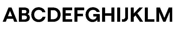MacanHebrew Bold Font UPPERCASE