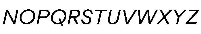 MacanHebrew BookItalic Font UPPERCASE