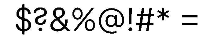MacanHebrew Regular Font OTHER CHARS