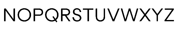 MacanHebrew Regular Font UPPERCASE