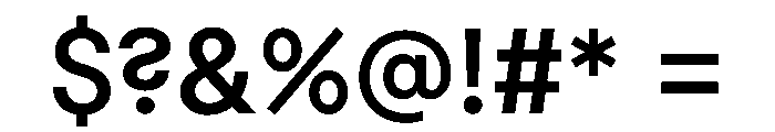 MacanHebrew SemiBold Font OTHER CHARS