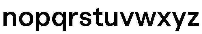 MacanHebrew SemiBold Font LOWERCASE