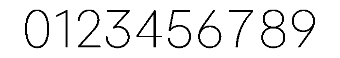 MacanHebrew Thin Font OTHER CHARS