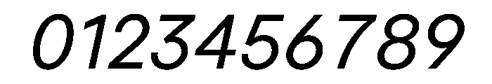 MacanThai BookItalic Font OTHER CHARS