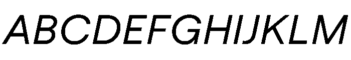 MacanThai BookItalic Font UPPERCASE
