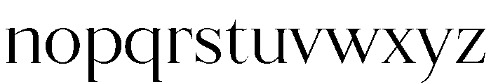 Mach Light Font LOWERCASE