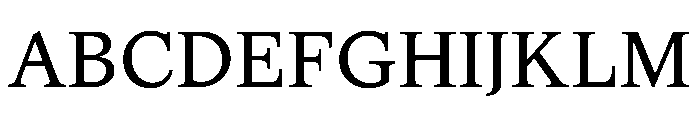 MagisterST Book Font UPPERCASE