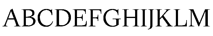 MagisterST Display Font UPPERCASE