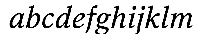 MagisterST Italic FONT