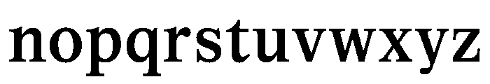 MagisterST Medium Font LOWERCASE