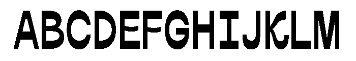 MaiDisplay Regular Font UPPERCASE
