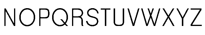 Malamocco Light Font UPPERCASE
