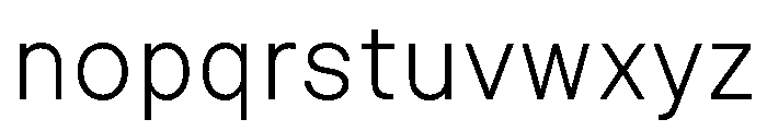 Malamocco Light Font LOWERCASE
