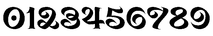 Mancine Bold Instance Font OTHER CHARS