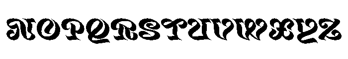 Mancine ExtraBold Instance Font UPPERCASE