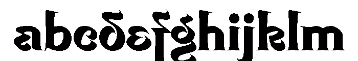 Mancine ExtraBold Instance FONT