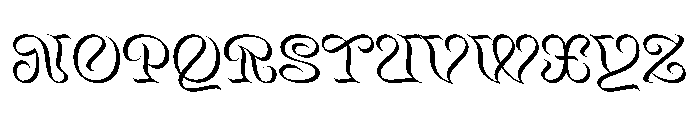 Mancine Light Instance Font UPPERCASE