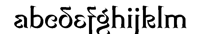 Mancine Medium Instance FONT