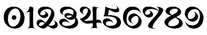 Mancine SemiBold Instance Font OTHER CHARS