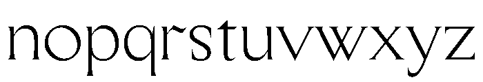 Manege Light 8e758a9f Font LOWERCASE