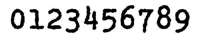 Manifoldv0.4SansRough Bold Font OTHER CHARS
