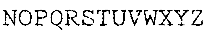 Manifoldv0.4SerifRough Light Font UPPERCASE