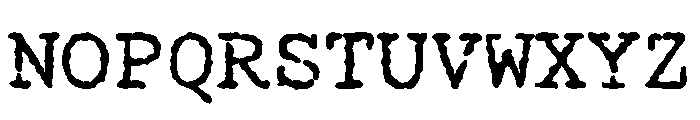 Manifoldv0.4SerifRough Medium Font UPPERCASE