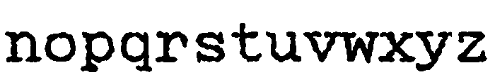 Manifoldv0.4SerifRough Semibold Font LOWERCASE