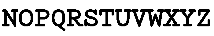Manifoldv0.5Serif Bold Font UPPERCASE