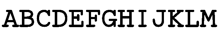 Manifoldv0.5Serif Semibold Font UPPERCASE