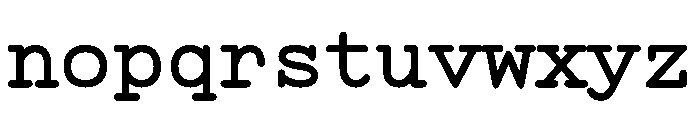 Manifoldv0.5Serif Semibold Font LOWERCASE